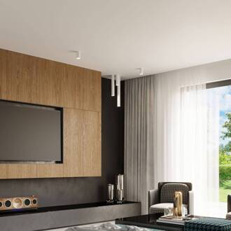 Thalassa Downlight 1-lamp wit hoogte 60 cm wit mat