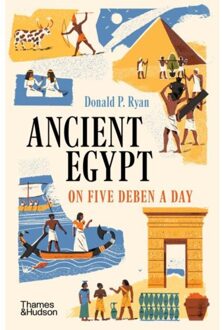 Thames & Hudson Ancient Egypt On Five Deben A Day - Donald P Ryan