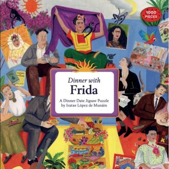 Thames & Hudson Dinner With Frida: A 1000-Piece Dinner Date Jigsaw Puzzle