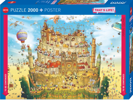 That's Life - High Above Puzzel (2000 stukjes)