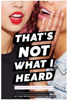 That's Not What I Heard