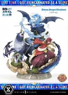 That Time I Got Reincarnated as a Slime Concept Masterline Series Statue 1/6 Rimuru, Ranga and Benimaru Deluxe Bonus Version 59 cm