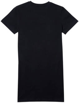 The Addams Family On Wednesday's We Wear Black Women's T-Shirt Dress - Black - L - Zwart