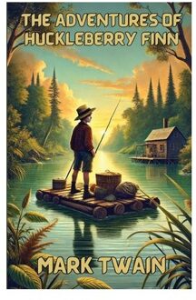 The Adventures Of Huckleberry Finn(Illustrated) - Mark Twain