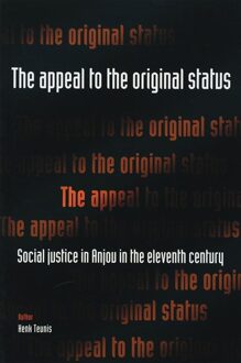 The Appeal to original status - Boek H. Teunis (9065509046)