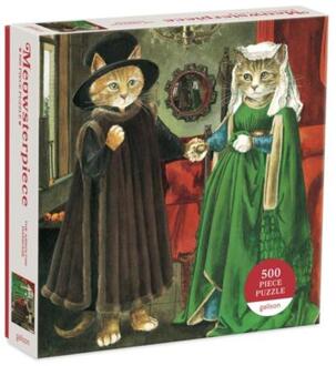 The Arnolfini Marriage Meowsterpiece Of Western Art 500 Piece Puzzle -  Susan Herbert (ISBN: 9780735367555)