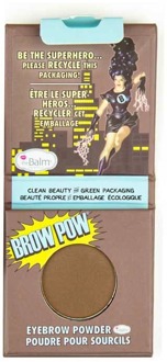 The Balm Wenkbrauw Shadow The Balm Green Beauty Brow Pow Eyebrow Powder Light Brown 0,85 g