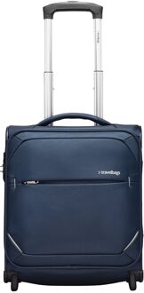 The Base Soft Trolley Underseater dark blue zachte koffer lichtgewicht koffer Zwart - H 45 x B 35 x D 20 cm