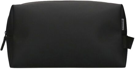 The Base Toiletry Bag black toilettas Zwart - H 15 x B 30 x D 14 cm