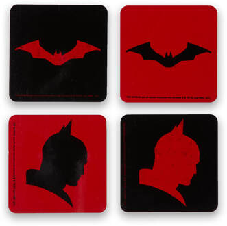 The Batman Silhouette Coaster Set