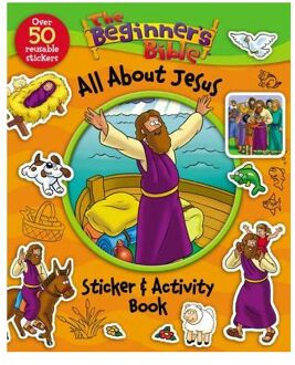 The Beginner's Bible All About Jesus Sticker and Activity Book