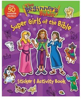 The Beginner's Bible Super Girls of the Bible Sticker and Activity Book