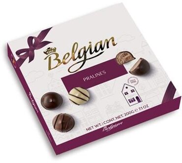 The Belgian - Pralines Assorted Giftbox 200 Gram