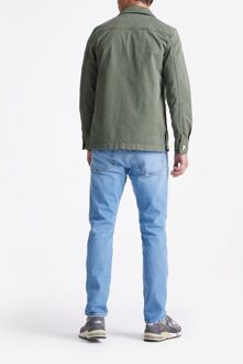 The Benjamin Overshirt Olijfgroen - S,XL