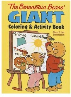 The Berenstain Bears Giant Coloring And Activity Book - Berenstain, Jan