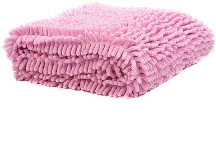 'The Best' Hond Handdoek Microfiber Ultra Absorberende Quick Dry Niet-pluizende Huisdier Bad Handdoeken 889 roze-60cmx35cm