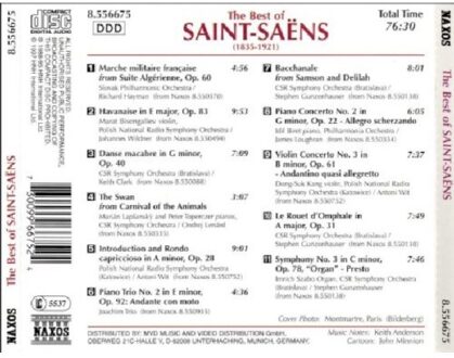 The Best of Saint-Saens