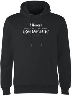 The Big Lebowski Logjammin Hoodie - Zwart - L