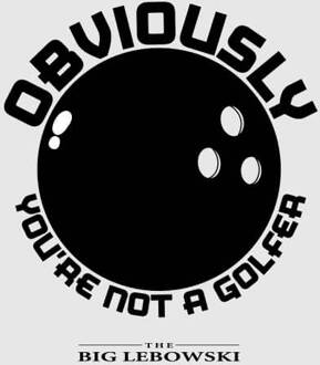 The Big Lebowski Obviously You're Not A Golfer Dames T-shirt - Grijs - 3XL