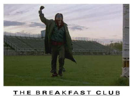 The Breakfast Club End Scene Hoodie - White - L - Wit