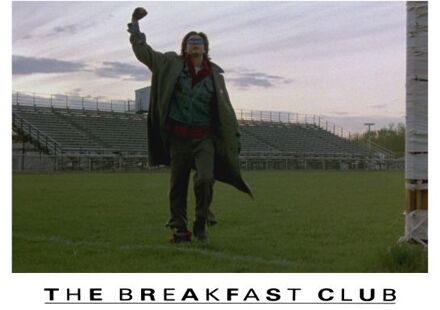 The Breakfast Club End Scene Unisex T-Shirt - White - 5XL Wit