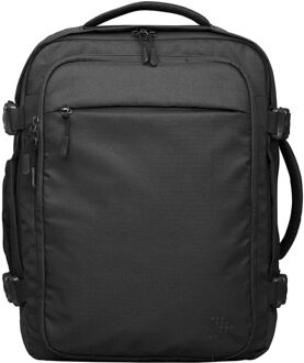 The Breeze Cabin Backpack M - 25 liter - 40 x 30 x 20 cm - 15" laptopvak - black weekendtas handbagage Zwart - H 40 x B 30 x D 20 cm
