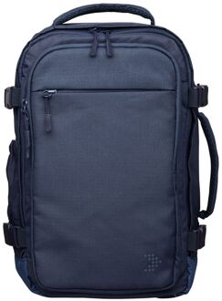 The Breeze Cabin Backpack S - 21 liter - 40 x 25 x 20 cm - 13" laptopvak - blue weekendtas handbagage Blauw - H 40 x B 25 x D 20 cm