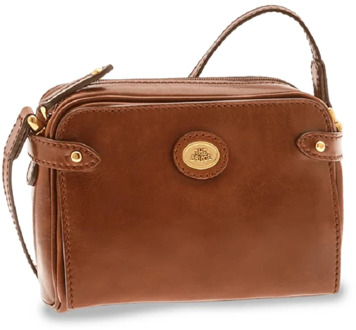 The Bridge Crossbodytas Story Donna Leer - cognac