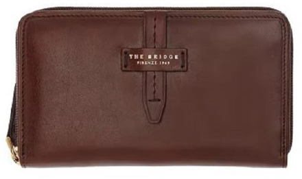 The Bridge Florentin Ladies Wallet brown Bruin - H 10 x B 18 x D 2