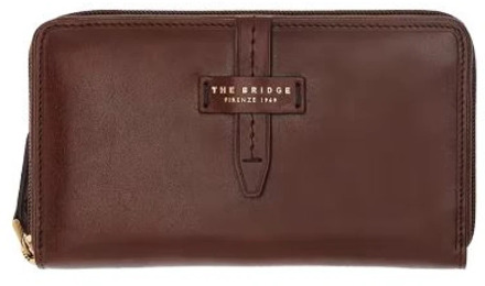 The Bridge Florentin Ladies Wallet brown Bruin - H 10 x B 18 x D 2