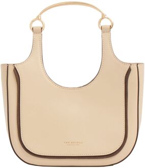 The Bridge Luce Baby Hobo butter handtas dames Beige - H 23 x B 18 x D 6 cm