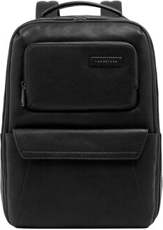 The Bridge Ludovico Backpack Underseat nero weekendtas handbagage Zwart - H 40 x B 29 x D 20 cm