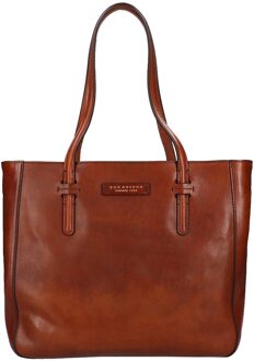 The Bridge Pathos Shoppingbag brown Damestas Bruin - H 30 x B 26 x D 11