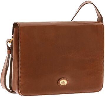 The Bridge Story Uomo Messenger brown damestas Bruin - H 24 x B 32 x D 9 cm