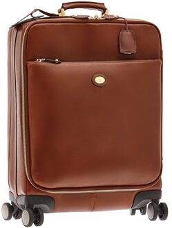 The Bridge Story Viaggio Trolley brown handbagage koffer Bruin - H 53 x B 40 x D 20 cm