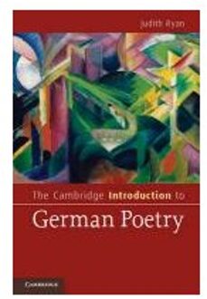 The Cambridge Introduction to German Poetry