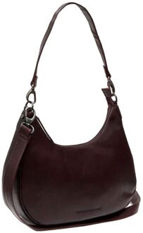 The Chesterfield Brand Alexandria Shoulderbag brown damestas Bruin - H 19 x B 30 x D 9 cm