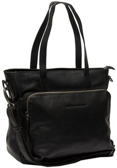 The Chesterfield Brand Alicante Shopper black Damestas Zwart - H 27 x B 32 x D 9