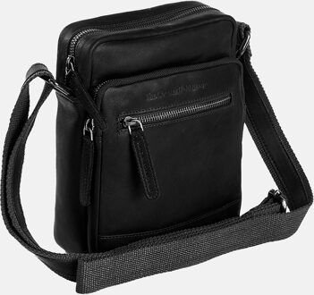 The Chesterfield Brand Birmingham Schoudertas Black Zwart