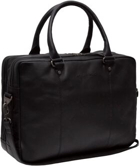 The Chesterfield Brand Boston laptoptas 15 inch zwart