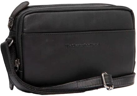 The Chesterfield Brand Ellon Shoulderbag small black damestas Zwart - H 12 x B 20 x D 5 cm
