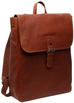The Chesterfield Brand Farrow laptop laptop rugzak cognac - H 40 x B 29 x D 11 cm