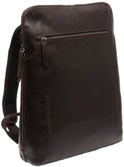 The Chesterfield Brand Filmore laptop laptop rugzak brown Bruin - H 40 x B 30 x D 9 cm