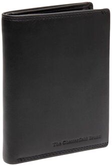 The Chesterfield Brand Hanson Billfold High black heren portemonnee Zwart