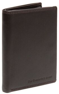 The Chesterfield Brand Hanson Billfold High brown heren portemonnee Bruin