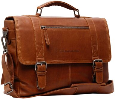 The Chesterfield Brand Imperia Laptopbag cognac - H 28 x B 40 x D 13 cm