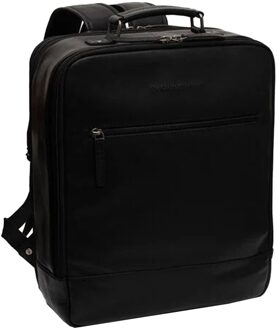 The Chesterfield Brand Jamaica Rugzak zwart backpack - H 40 x B 32 x D 16