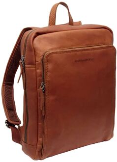 The Chesterfield Brand Jasper Backpack cognac Bruin/Cognac - H 39 x B 30 x D 9 cm