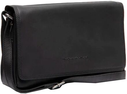 The Chesterfield Brand Laverton crossbody tas black Zwart
