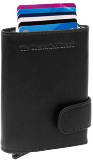 The Chesterfield Brand Leicester RFID Wallet black portemonnee Zwart - H 10 x B 7 x D 2 cm